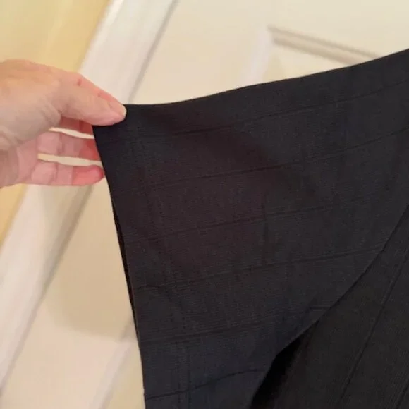 NWT Christian Lacroix Ribbed Polo Shirt 1/4 Zip Black Mens XL - Picture 4 of 5